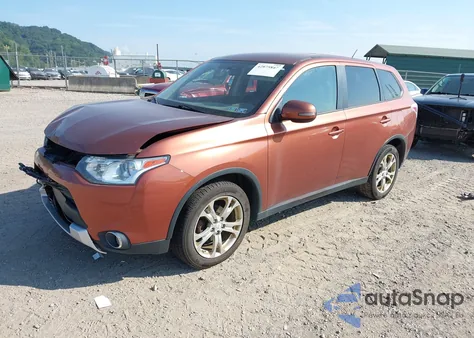 2015 Mitsubishi Outlander Se from USA, damaged, VIN JA4AZ3A32FZ006854